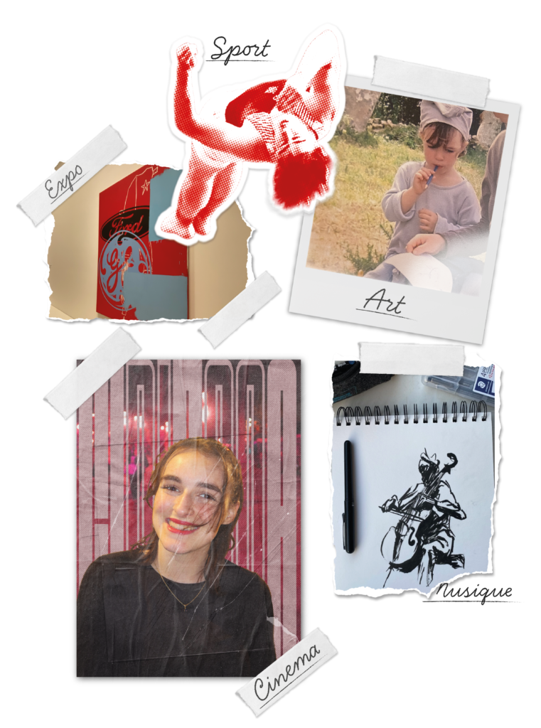 présentation de mes hobbies ; musique, art, sport, expo
